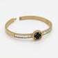 Ladies Bracelet - Antique Oxidized Silver Kada