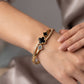 Ladies Bracelet - Floral Enamel Bangle