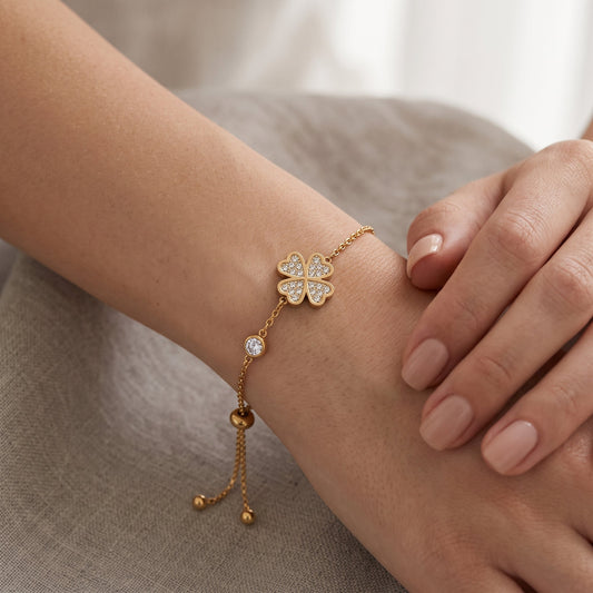Ladies Bracelet - Diamond-Cut Gold Chain