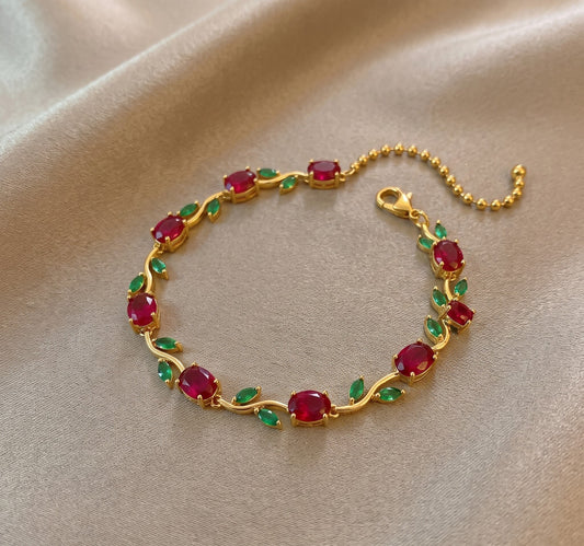 Ladies Bracelet - Butterfly Charm Chain
